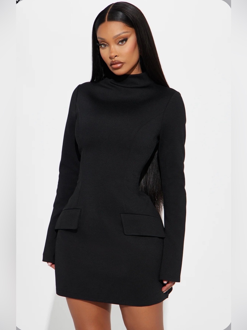 NWT fashion nova business mini dress